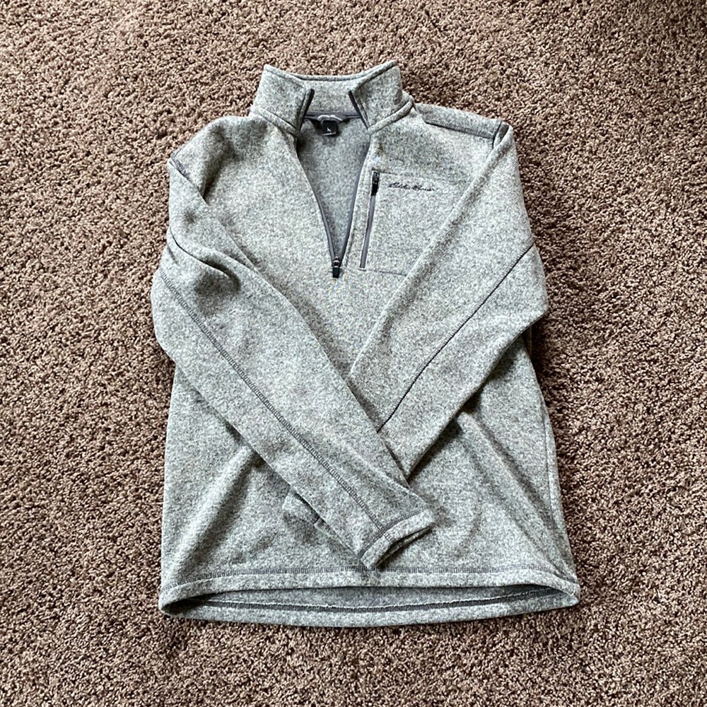 Eddie Bauer Quarter Zip Sweater